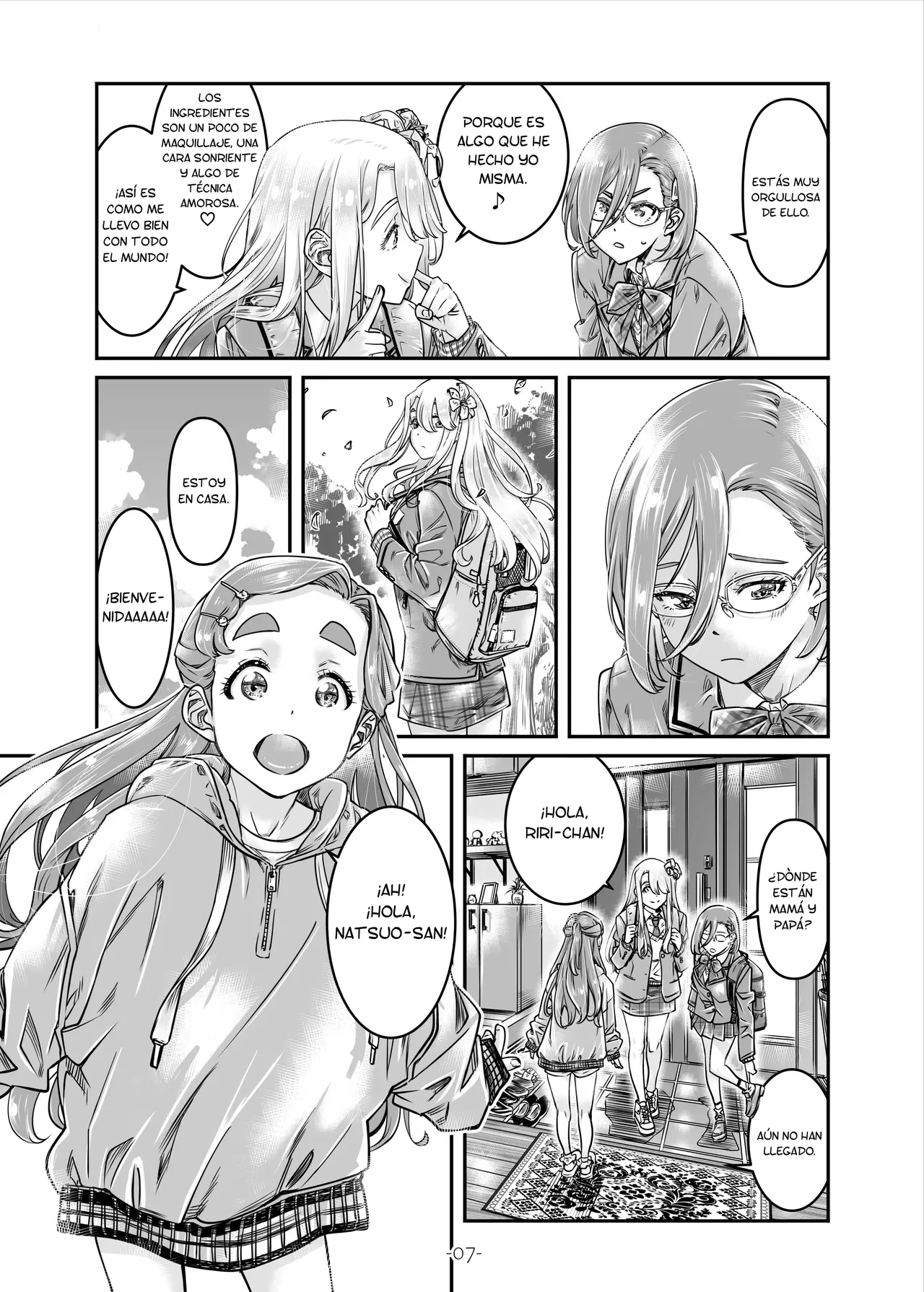 Nadeshiko Hiyori 2nd season - SERIES of GIRL's LOVE STORY ~episode 3~ page 8 full