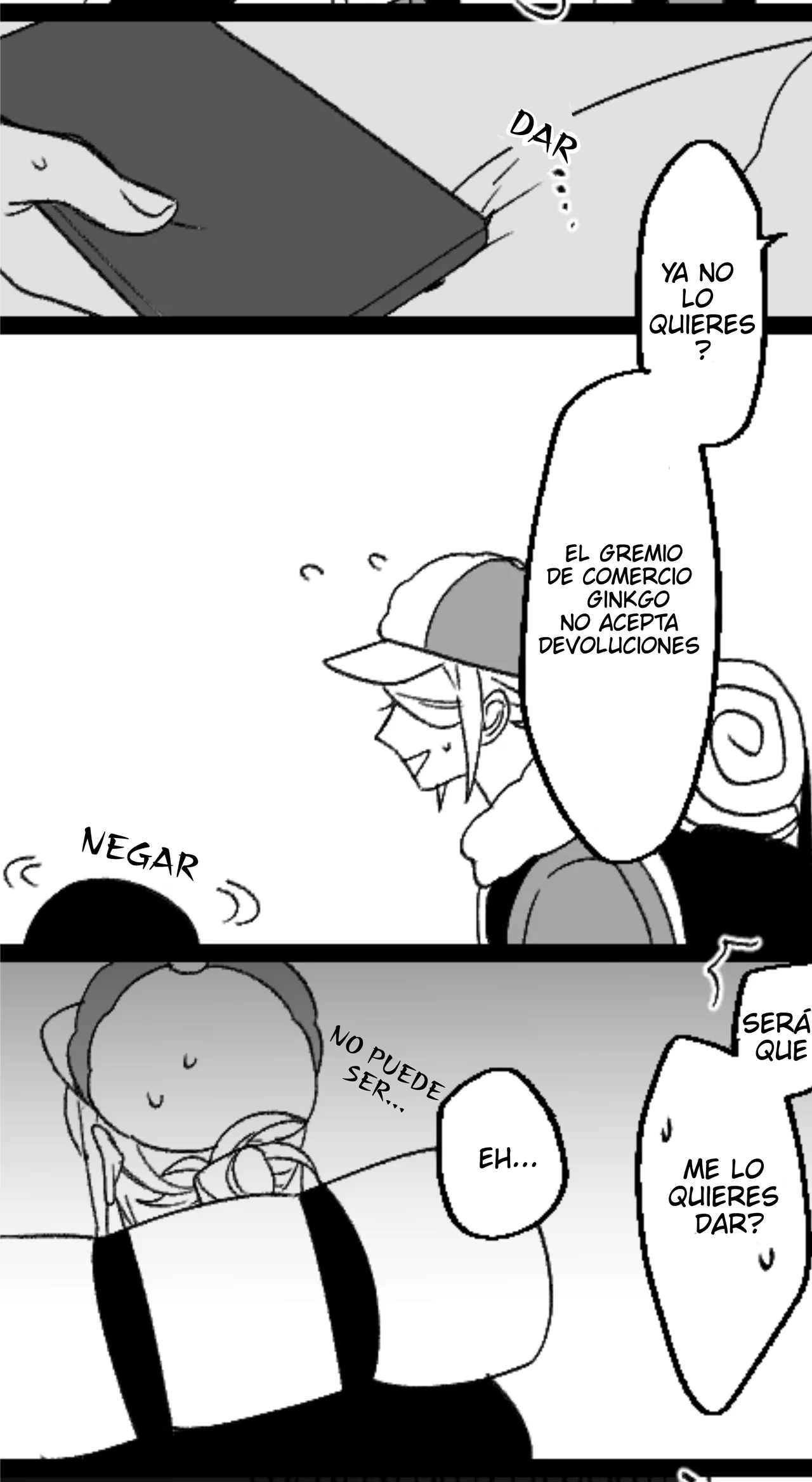 Comics cortos Volokari- Pokemon LEGENDS Arceus- Volo x Akari  2 page 10 full