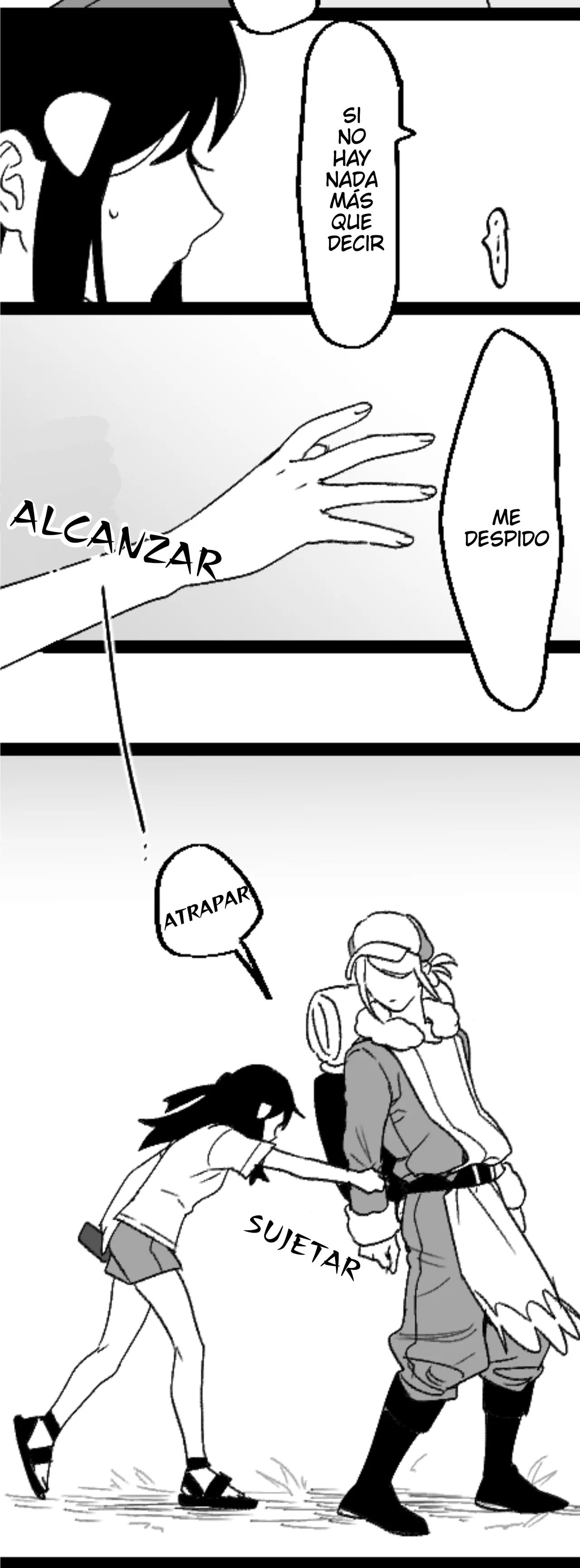 Comics cortos Volokari- Pokemon LEGENDS Arceus- Volo x Akari  2 page 8 full