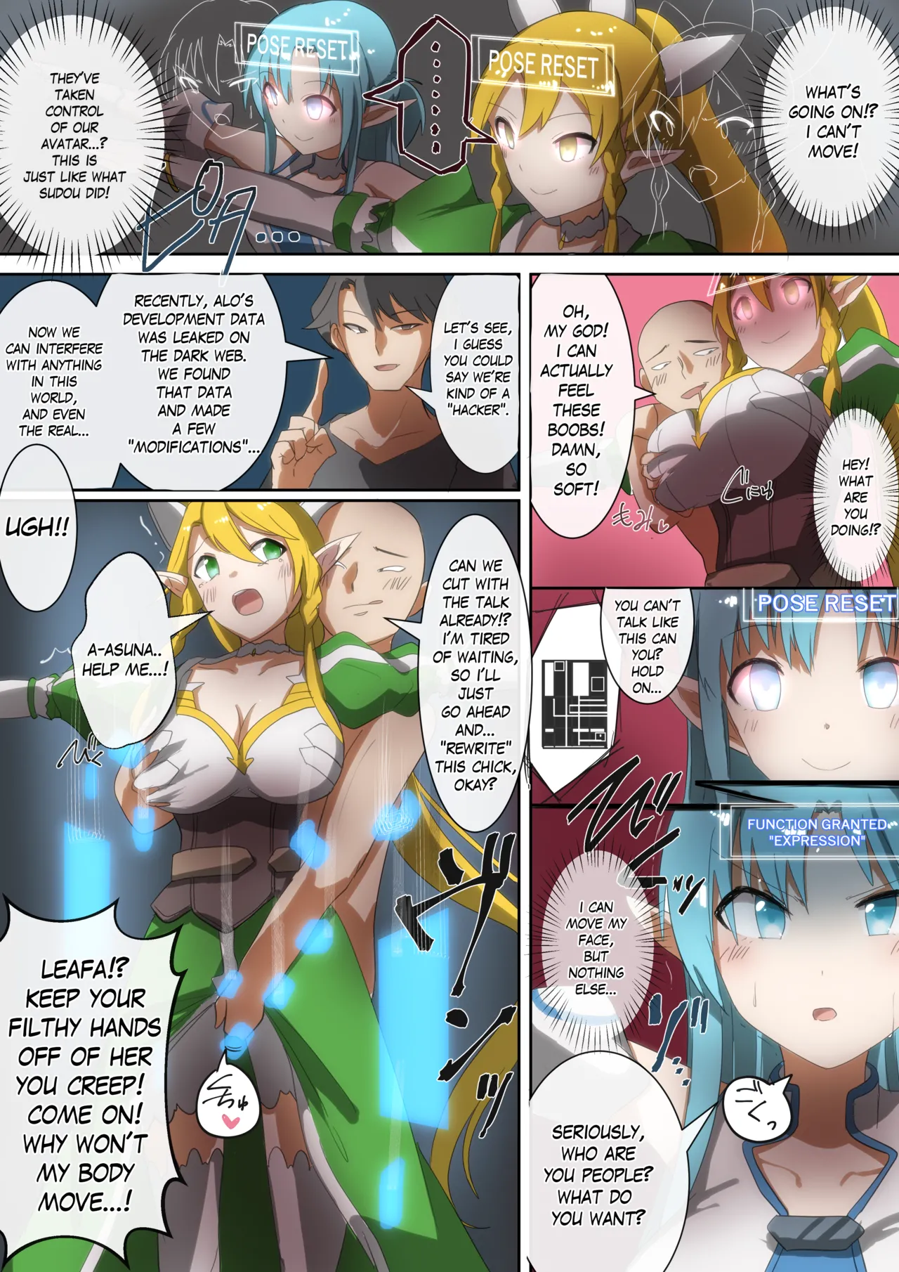 SAO Asuna &amp; Leafa Body Jack page 2 full