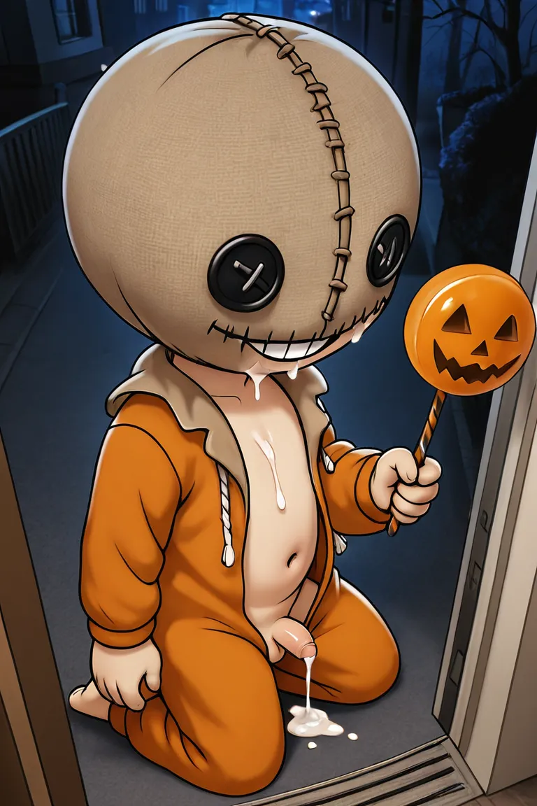 Sam - Trick 'r Treat - AI Generated page 7 full