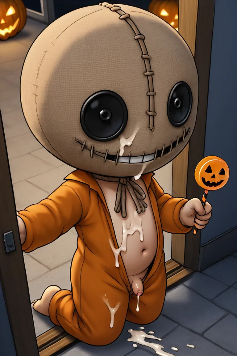 Sam - Trick 'r Treat - AI Generated page 8 full