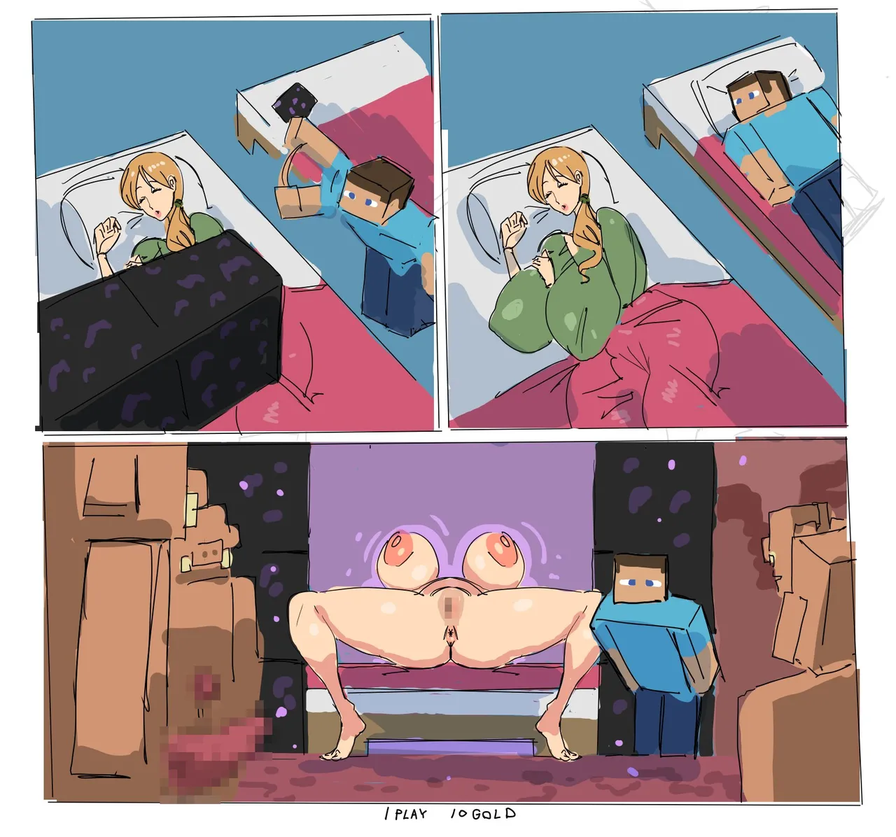 Minecraft page 1 full