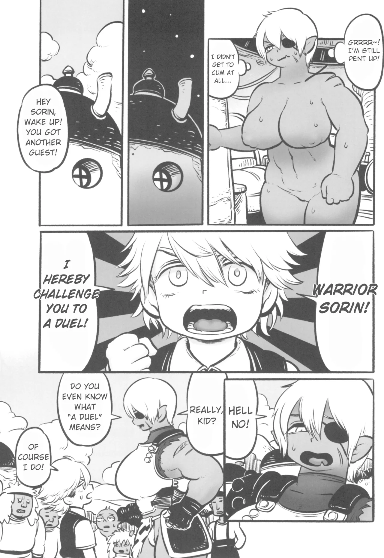 Orc no Senshi to Kizoku no Bocchan - The Orc Warrior and the Noble Boy page 10 full