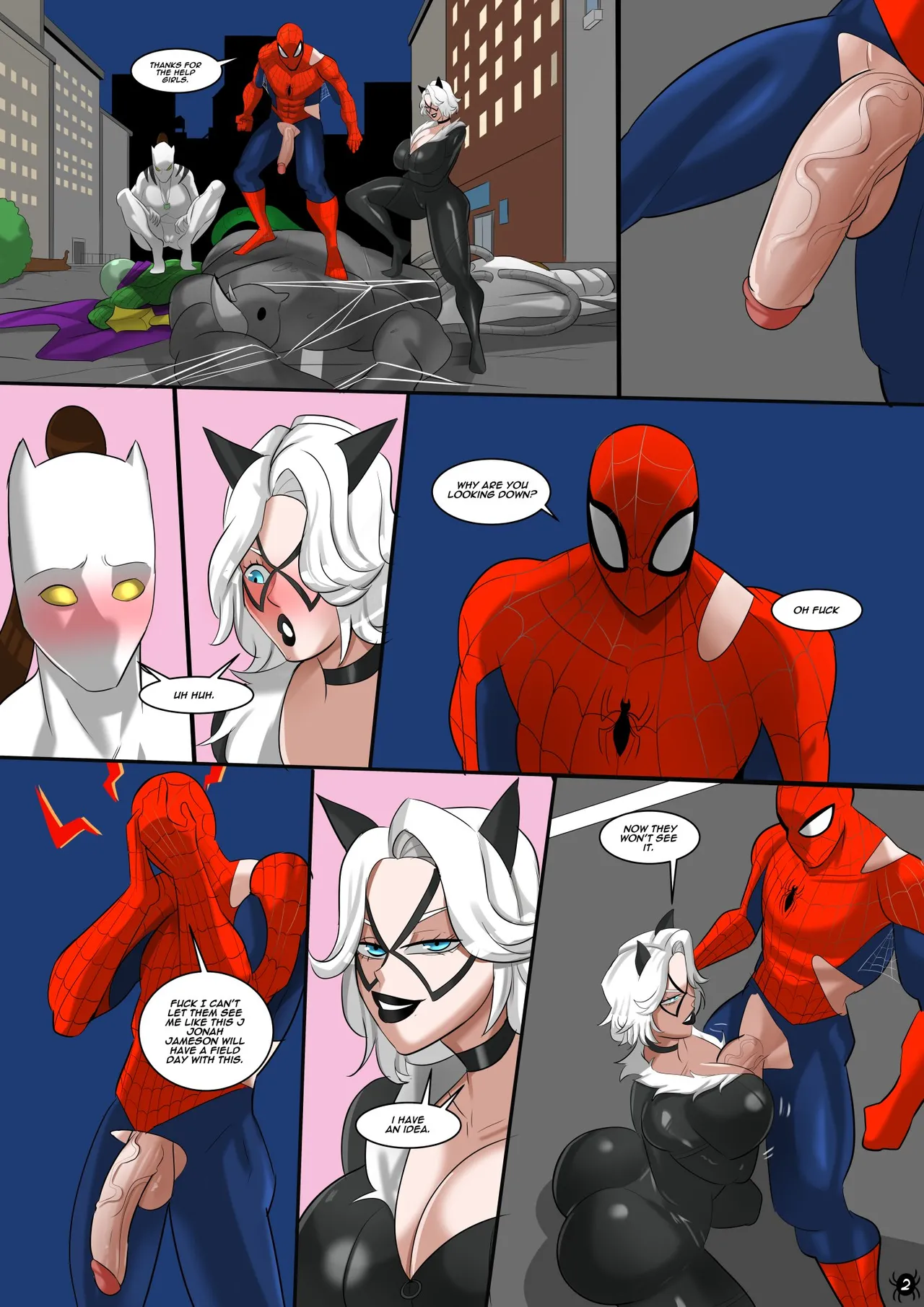 Spider-Man: Birth of the Redtigress page 3 full