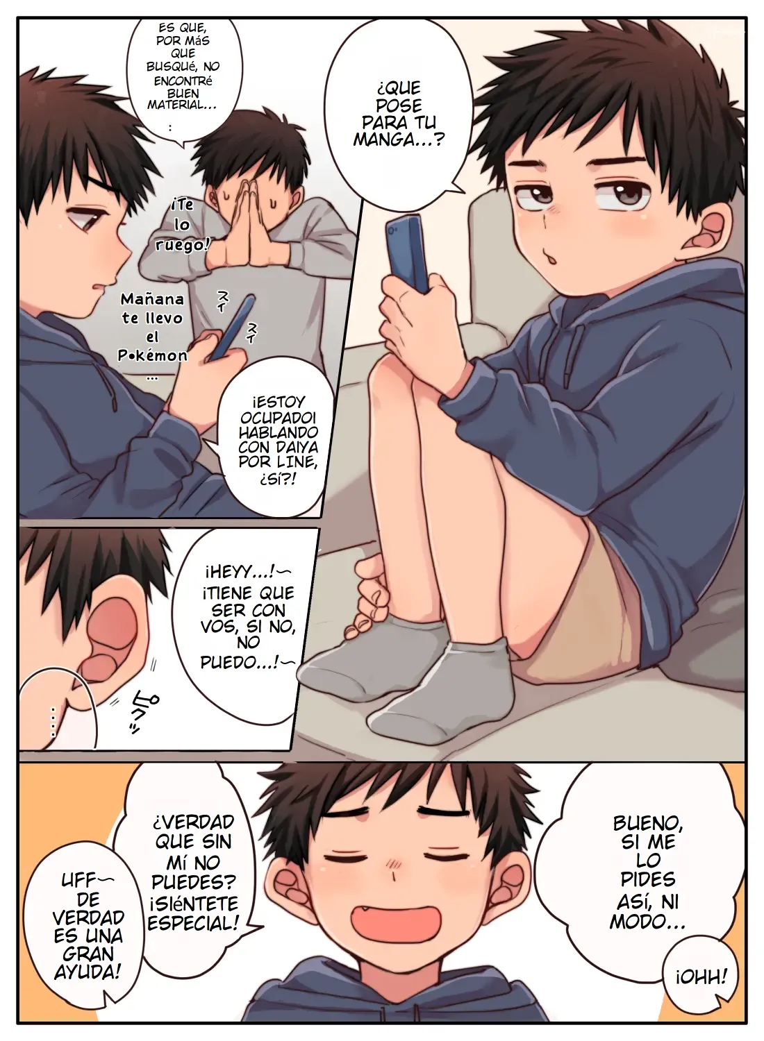 Niichan no tanomi o kiite kureru shotai | El shota que atiende las peticiones de su hermano mayor page 2 full