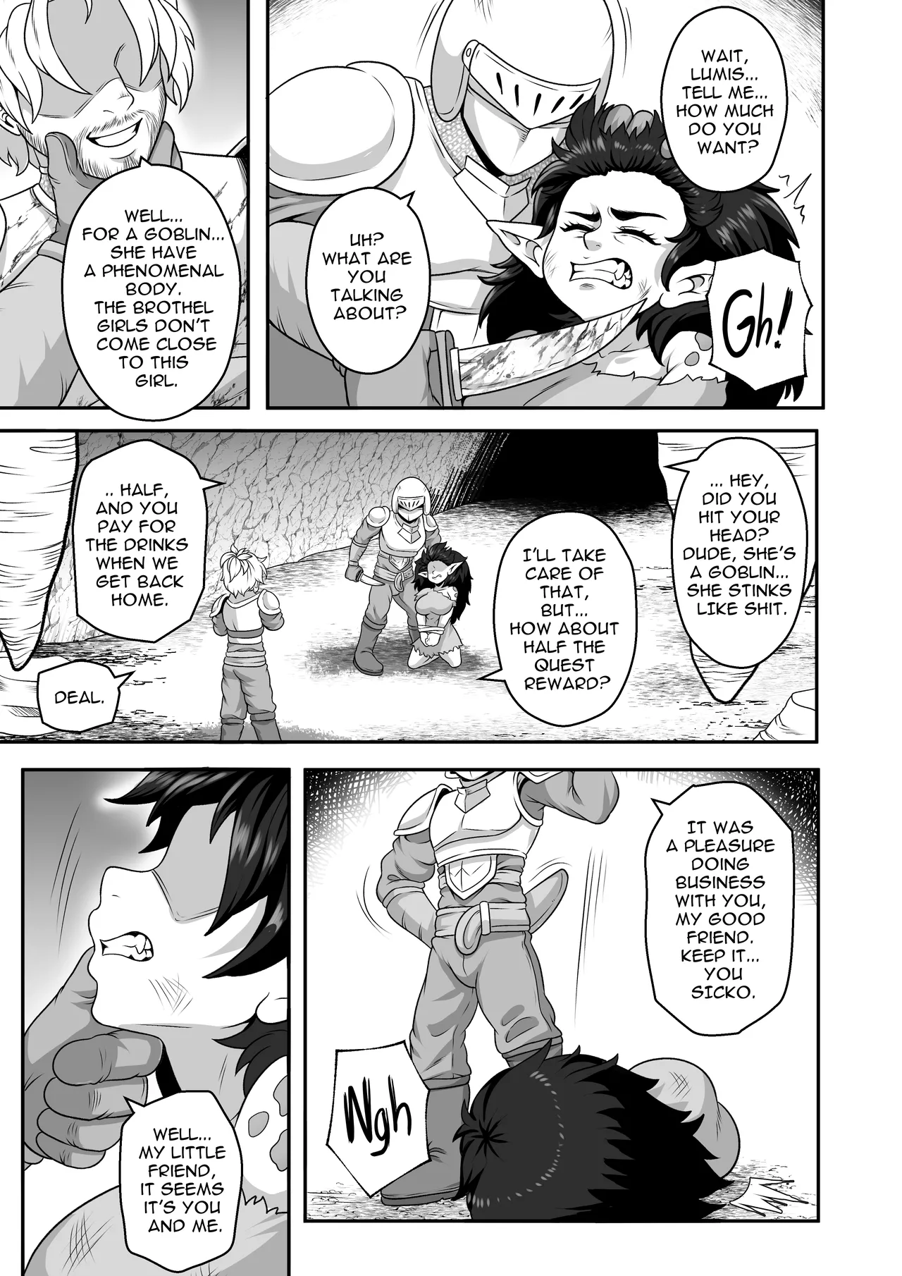 Goblin Treasure ch.1 REMAKE page 8 full