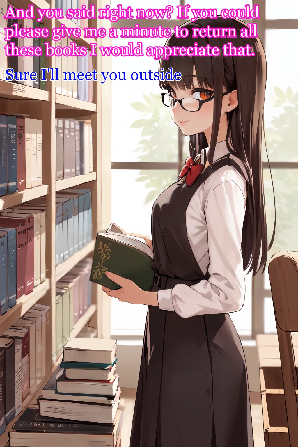 Library Girl Electrocution page 5 full