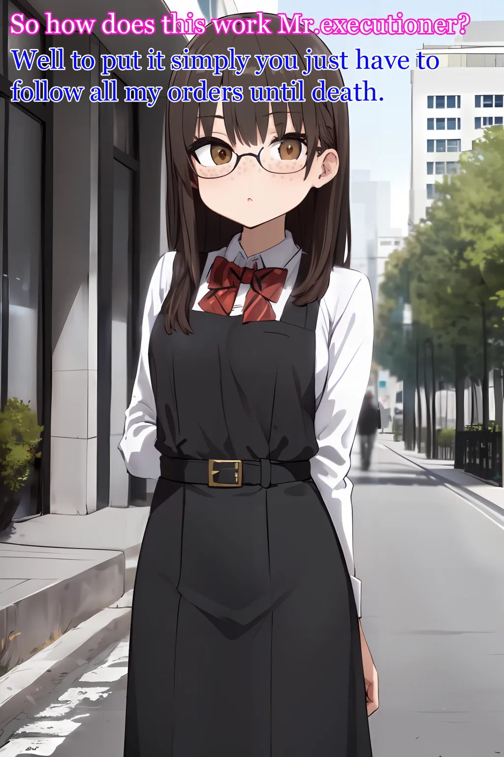 Library Girl Electrocution page 7 full