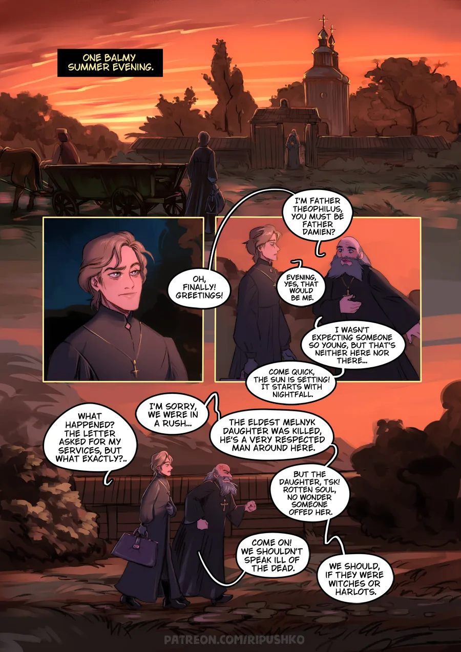"Rest In Peace" page 1 full