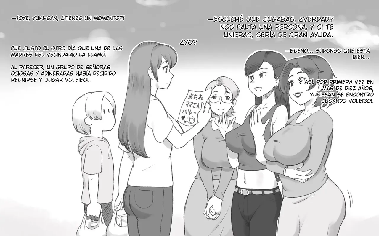 Mama Time - Mamasan Volleyball Hen｜Tiempo de Mamá׃ Volleyball page 5 full
