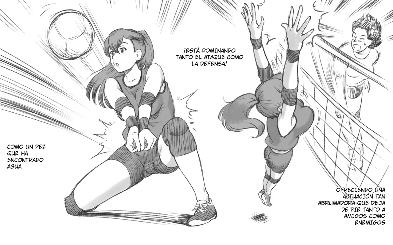 Mama Time - Mamasan Volleyball Hen｜Tiempo de Mamá׃ Volleyball page 8 full