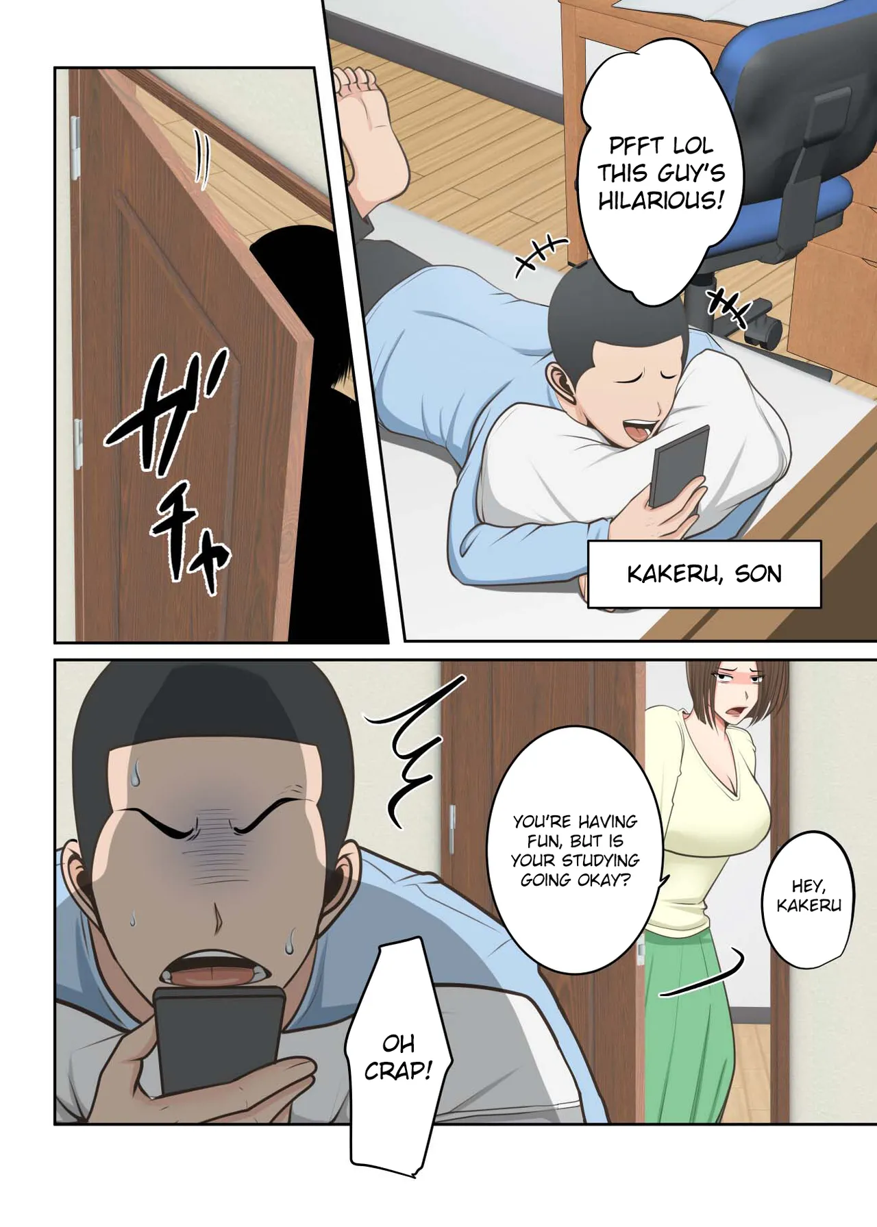 Oni no Kyouiku Mama ga Musuko to Amaama SEX Suru made page 2 full