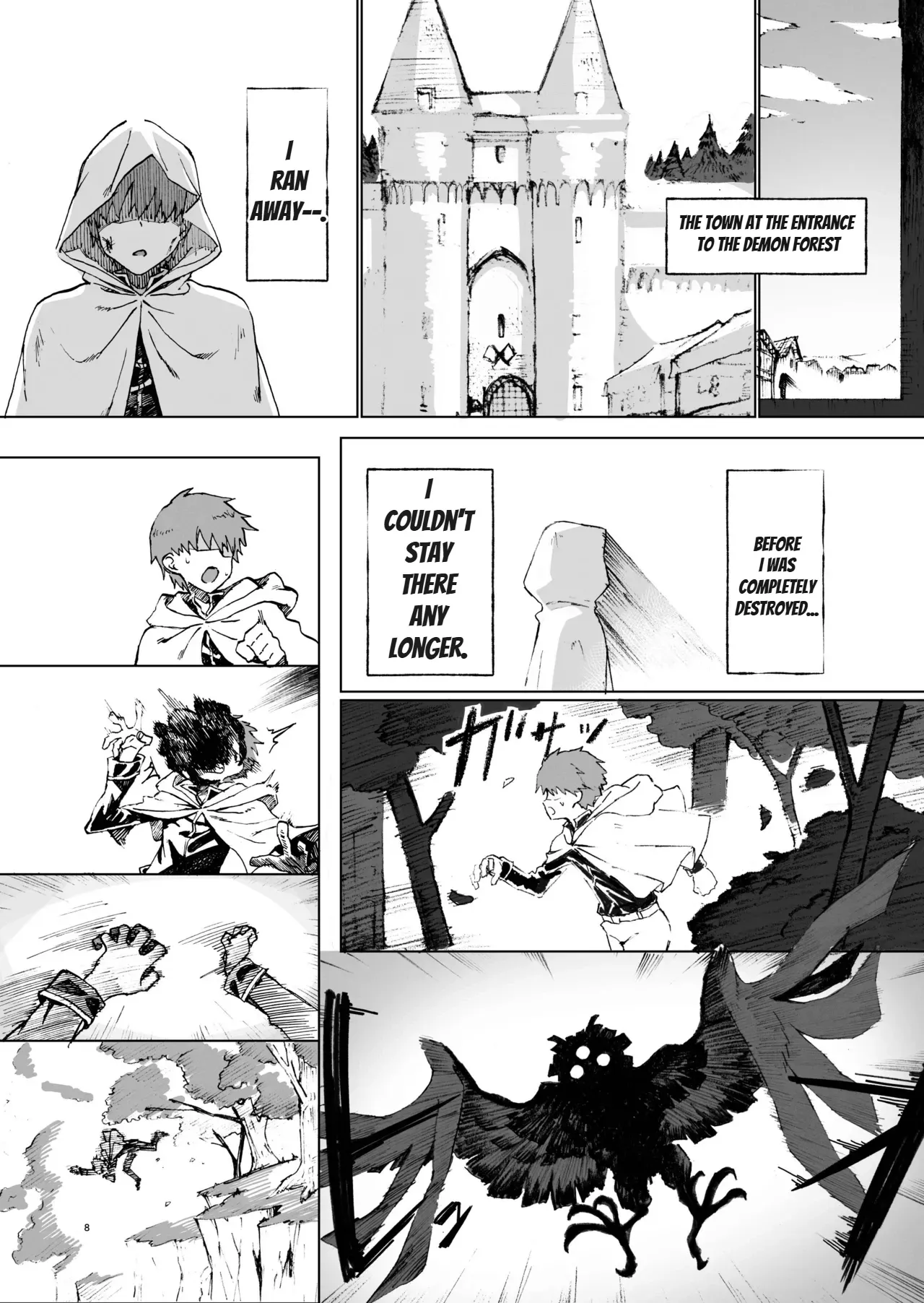 Isekai Mesu Yuusha 4 page 8 full