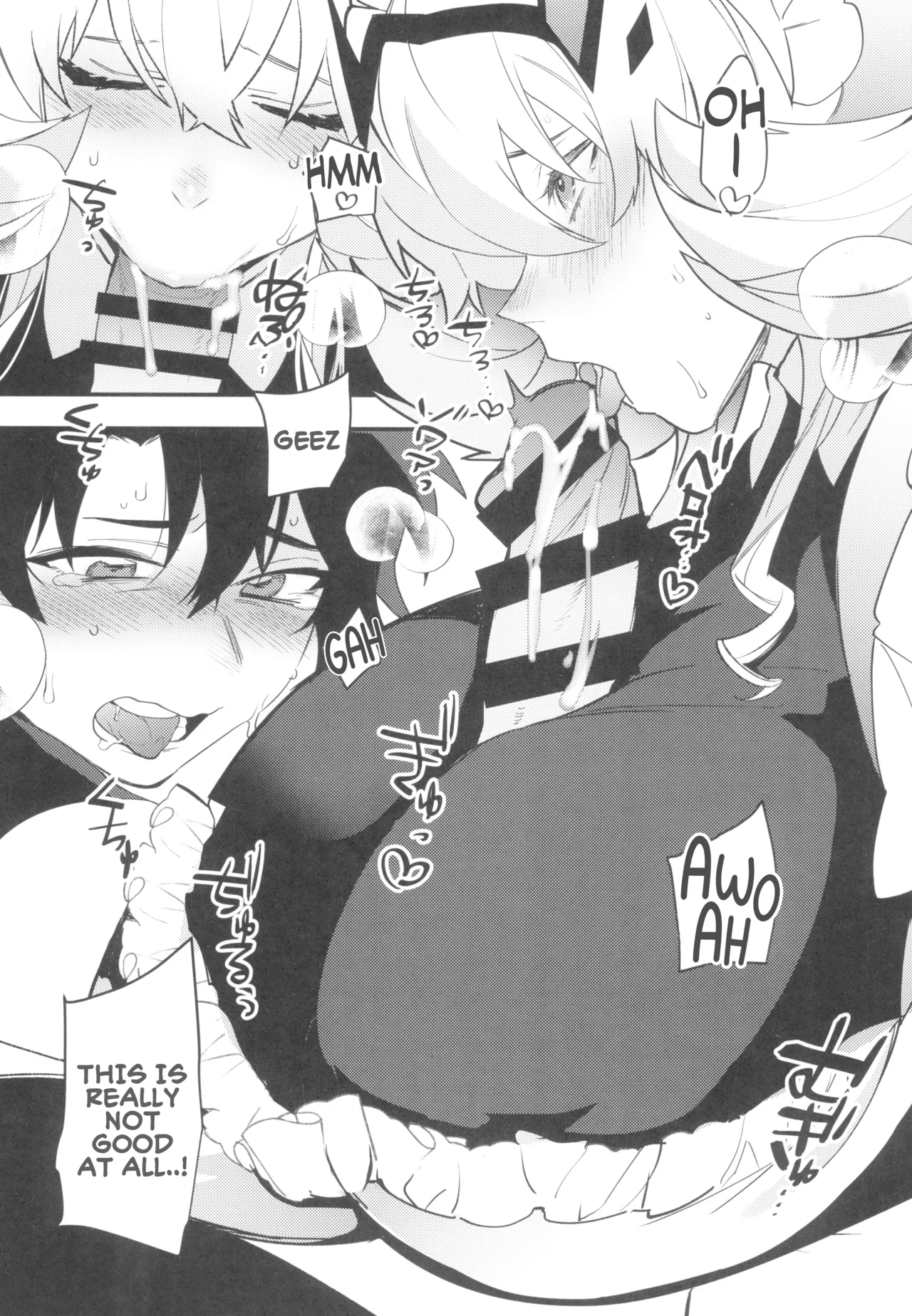 Getting gently eaten by the maid page 6 full