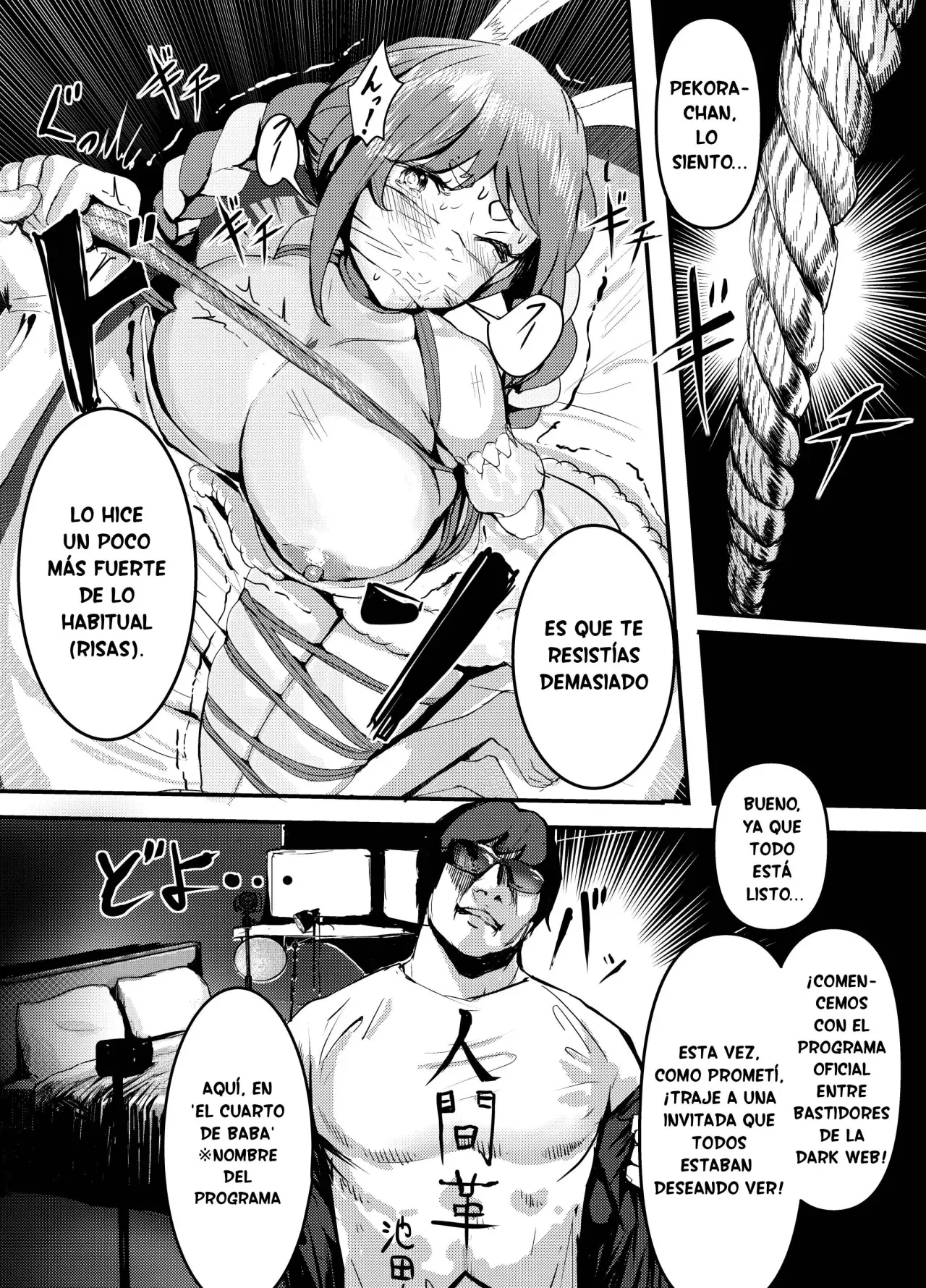 Nani ya Kono Vtuber?! 2 ~Watashi wa Oomono Youtuber no Seidorei desu Peko!~｜¡¿Qué Onda con esta V-tuber?! 2  ~¡Soy la Esclava Sexual de un Famoso YouTuber!~ page 4 full