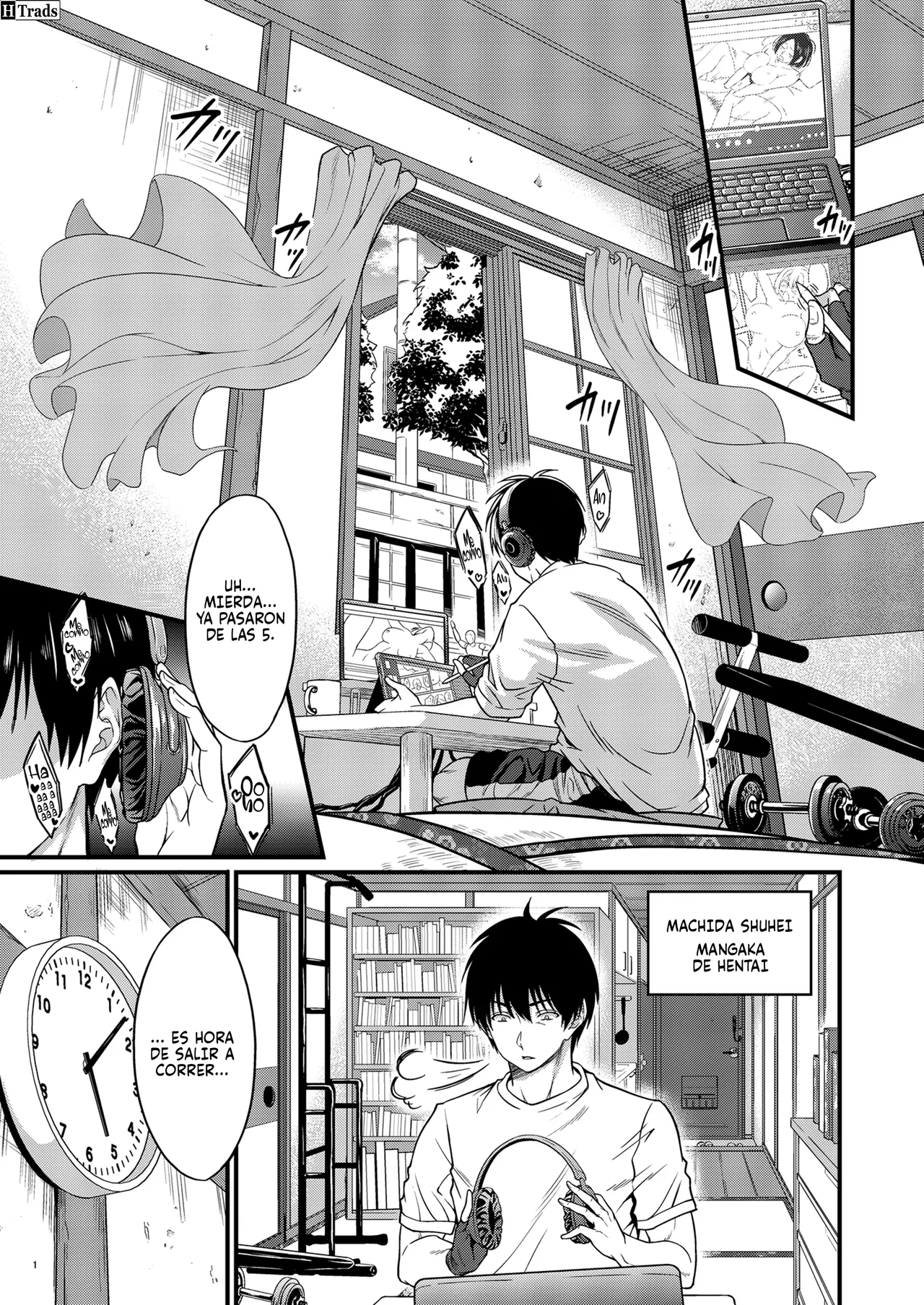 Yojouhan Ikken Apart de Komochi Dosukebe Rinjin to Asedaku Noukou na Otsukiai  | Un apasionado romance con milujuriosa vecina que es madre soltera en un pequeño apartamento de una sola habitación. page 3 full