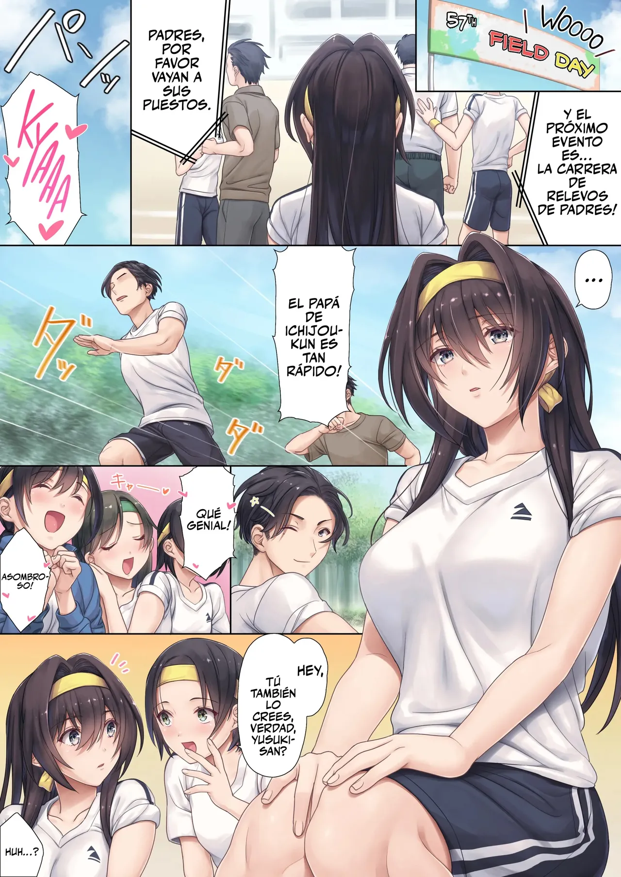 Musume no Class no Iinchou wa Papa ga Hoshii Rashii｜La Presidenta de Clase de Mi Hija Quiere un Papá page 3 full
