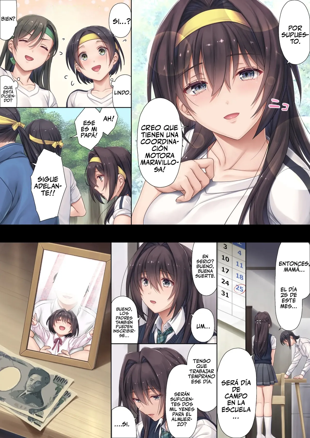 Musume no Class no Iinchou wa Papa ga Hoshii Rashii｜La Presidenta de Clase de Mi Hija Quiere un Papá page 4 full