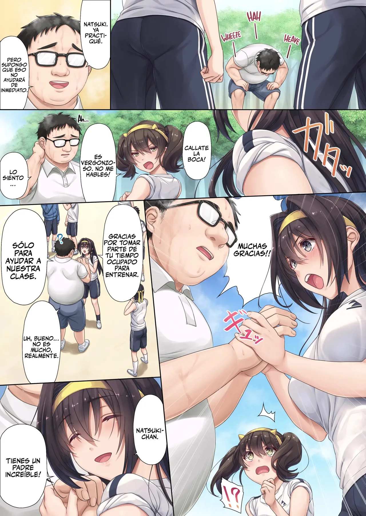 Musume no Class no Iinchou wa Papa ga Hoshii Rashii｜La Presidenta de Clase de Mi Hija Quiere un Papá page 7 full