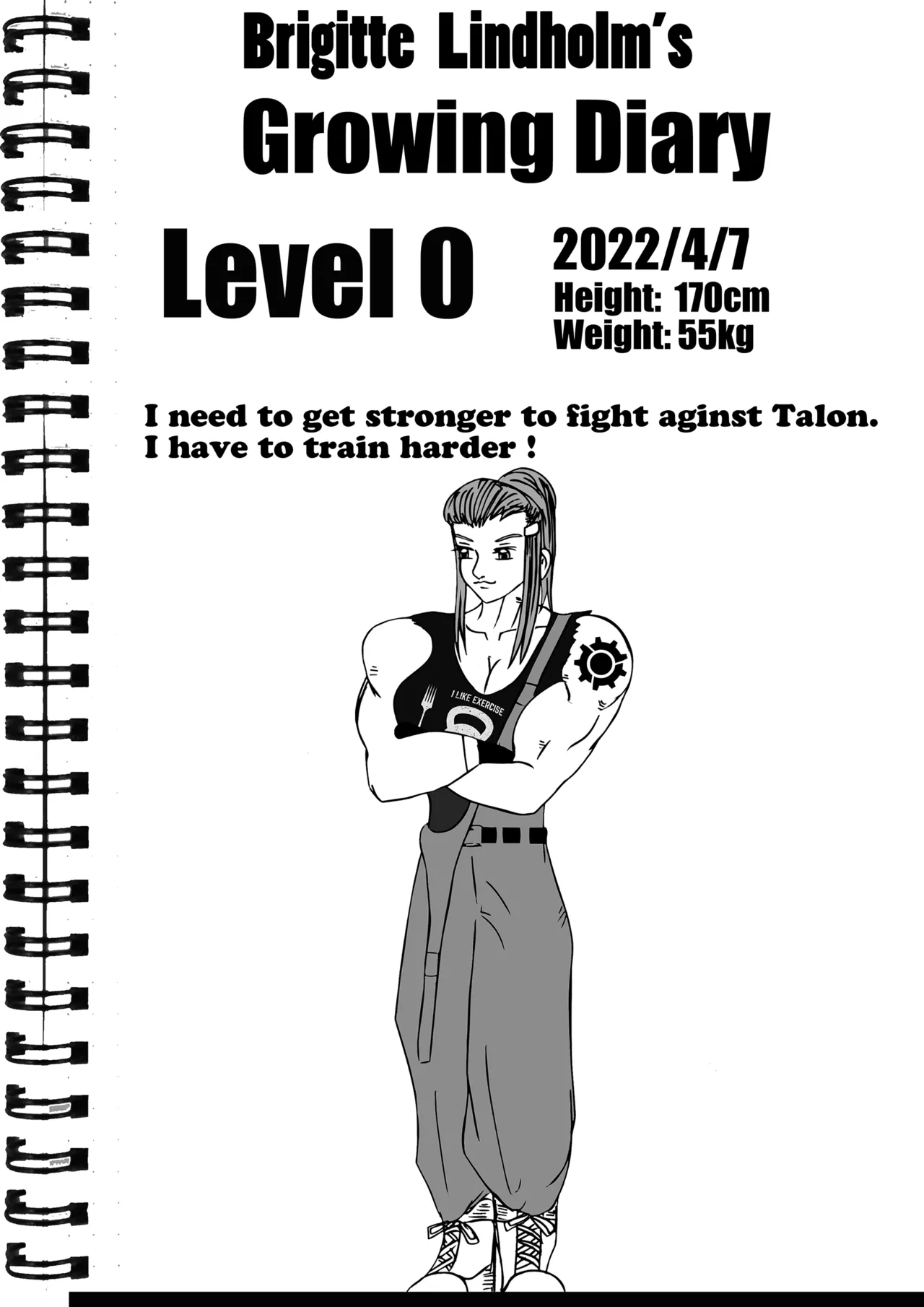 Brigitte Lindholm page 1 full