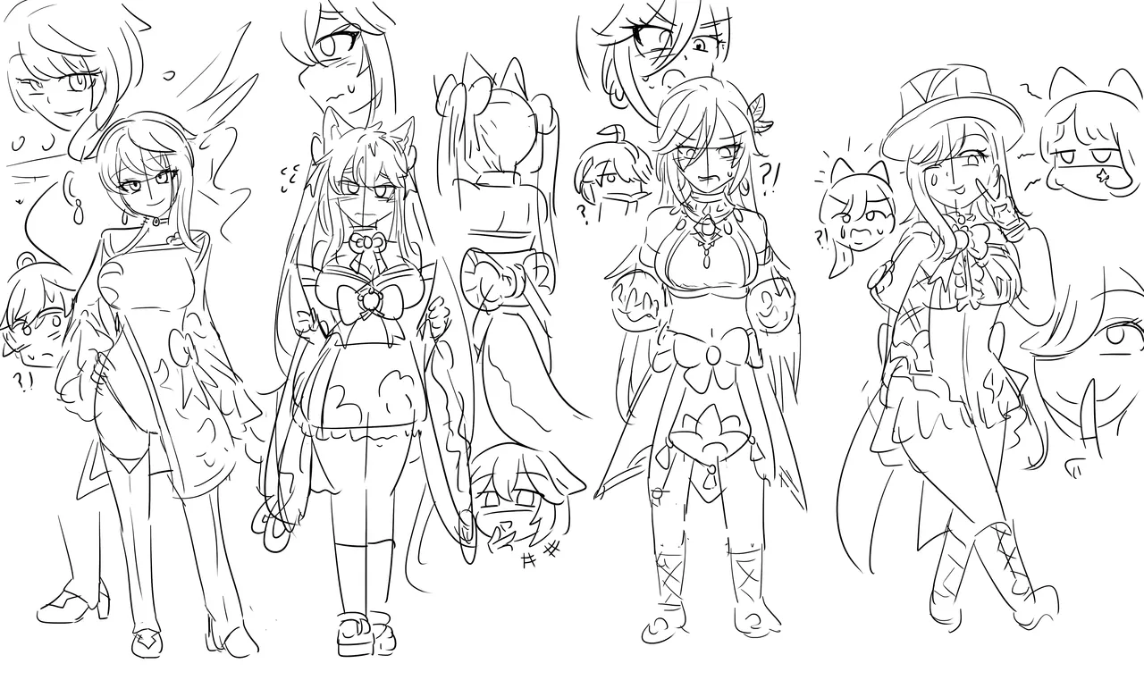 Teyvat Magical Girls page 6 full