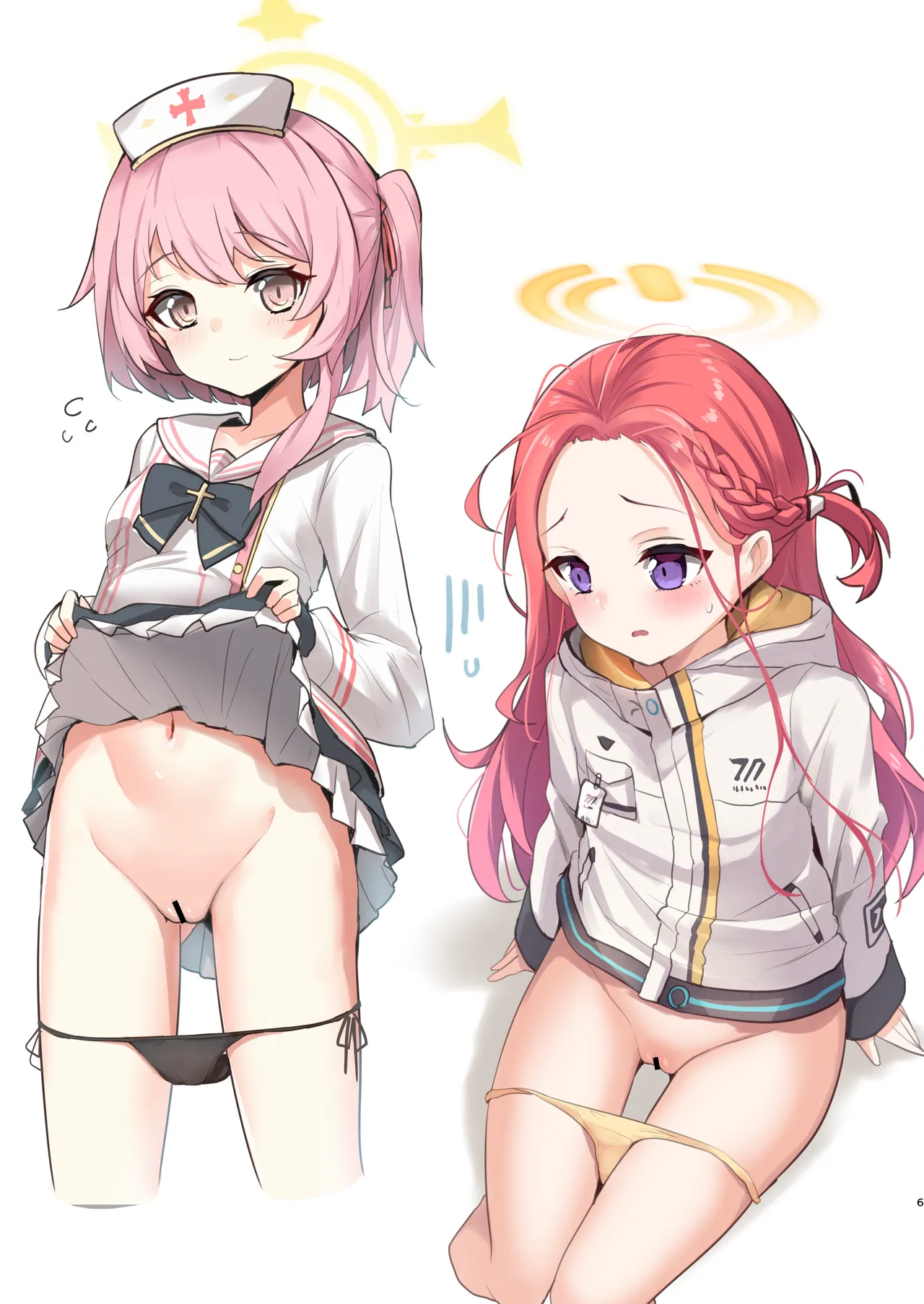 スカートたくしあげ＆パンツおろすだけの本 フルカラー版 page 6 full