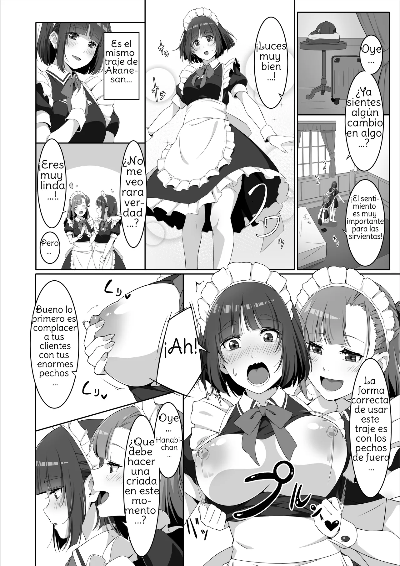 Futanari Maid no Milk Houshi page 8 full