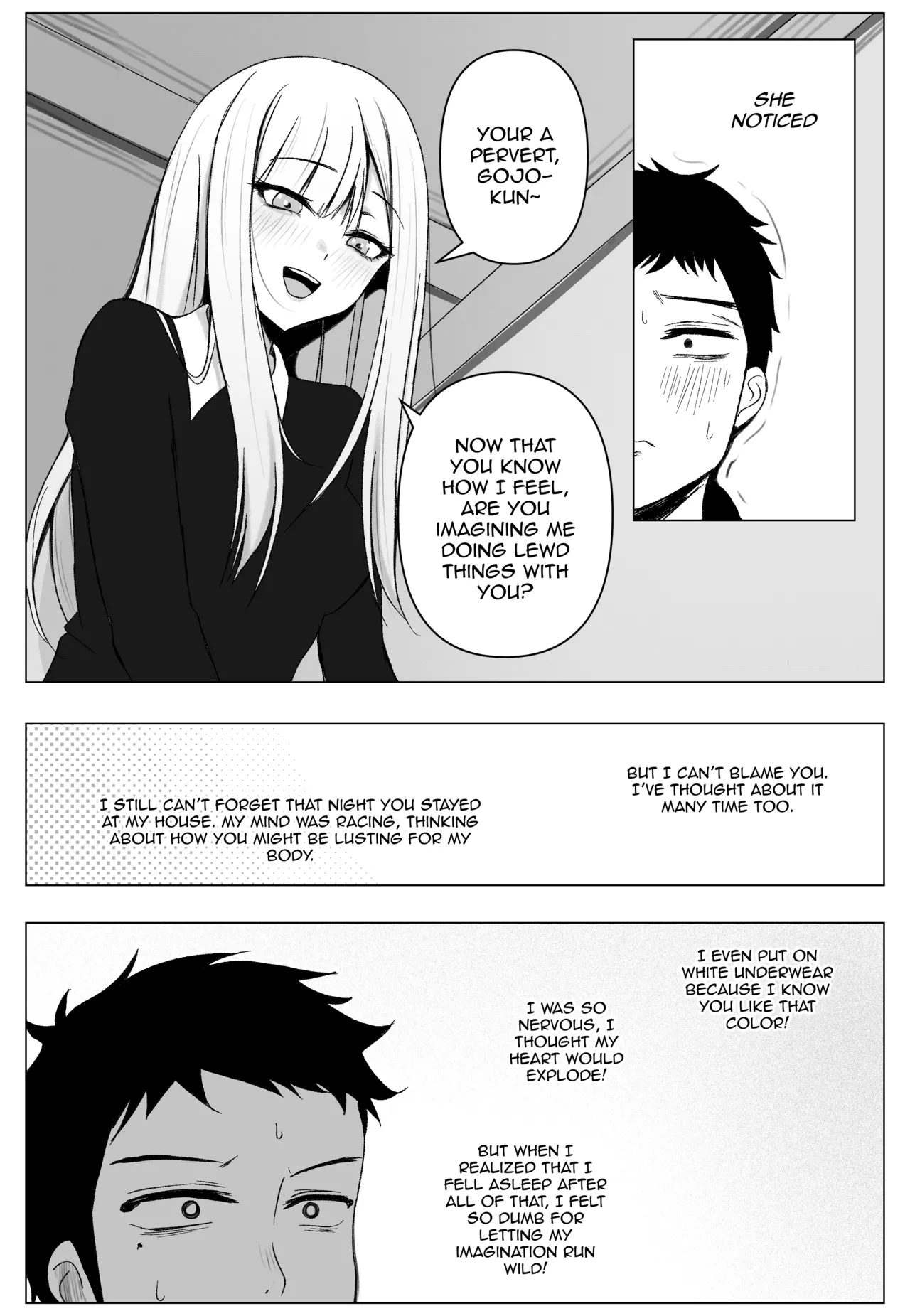 Marin x Gojo page 7 full
