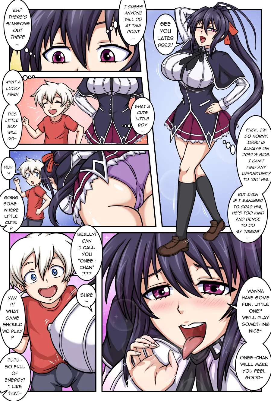 Akeno's Shota Experience page 1 full
