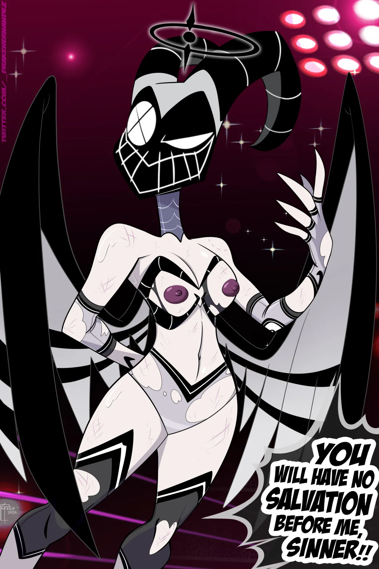 Hazbin Hotel Wrestleverse page 2 full