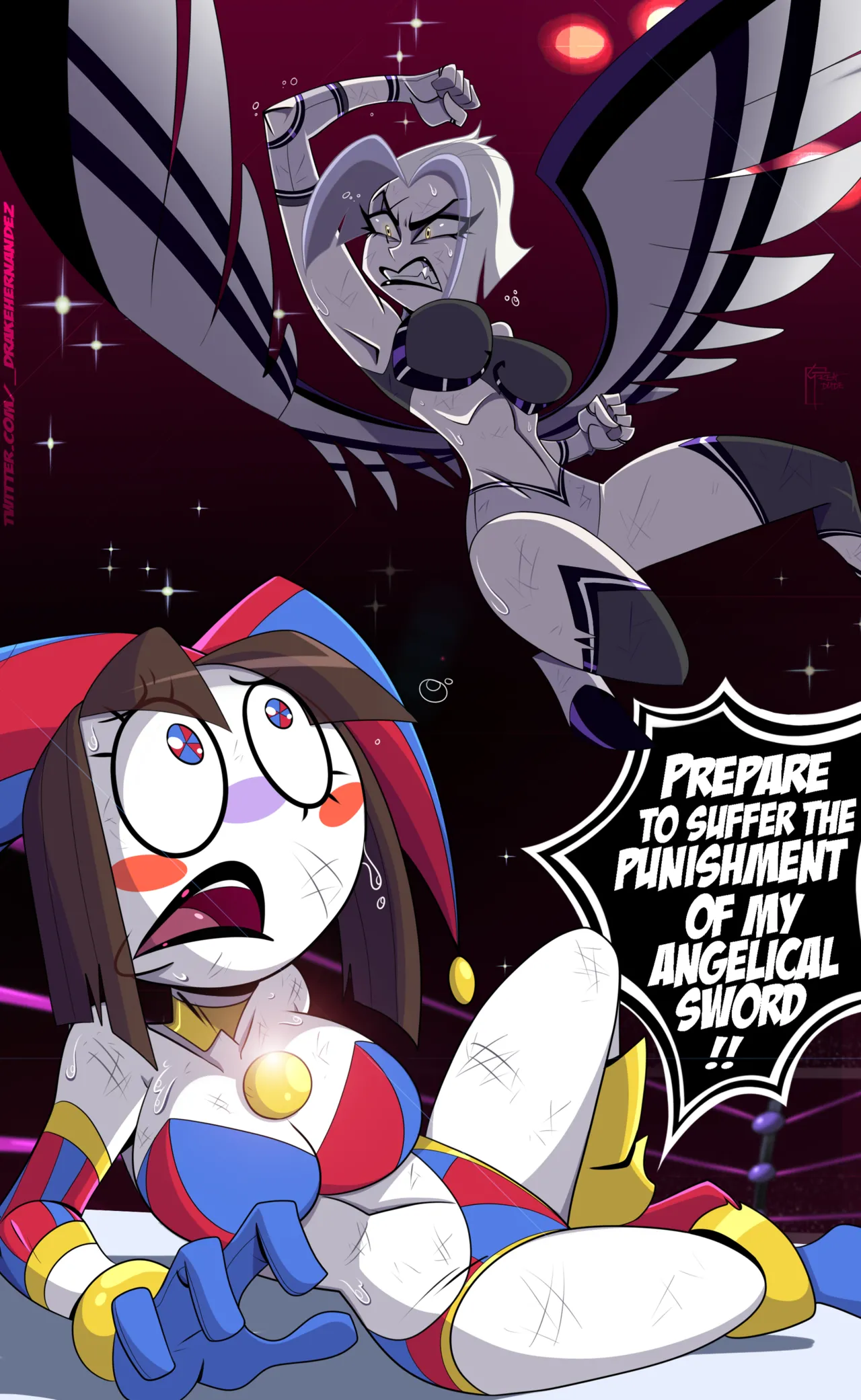 Hazbin Hotel Wrestleverse page 5 full