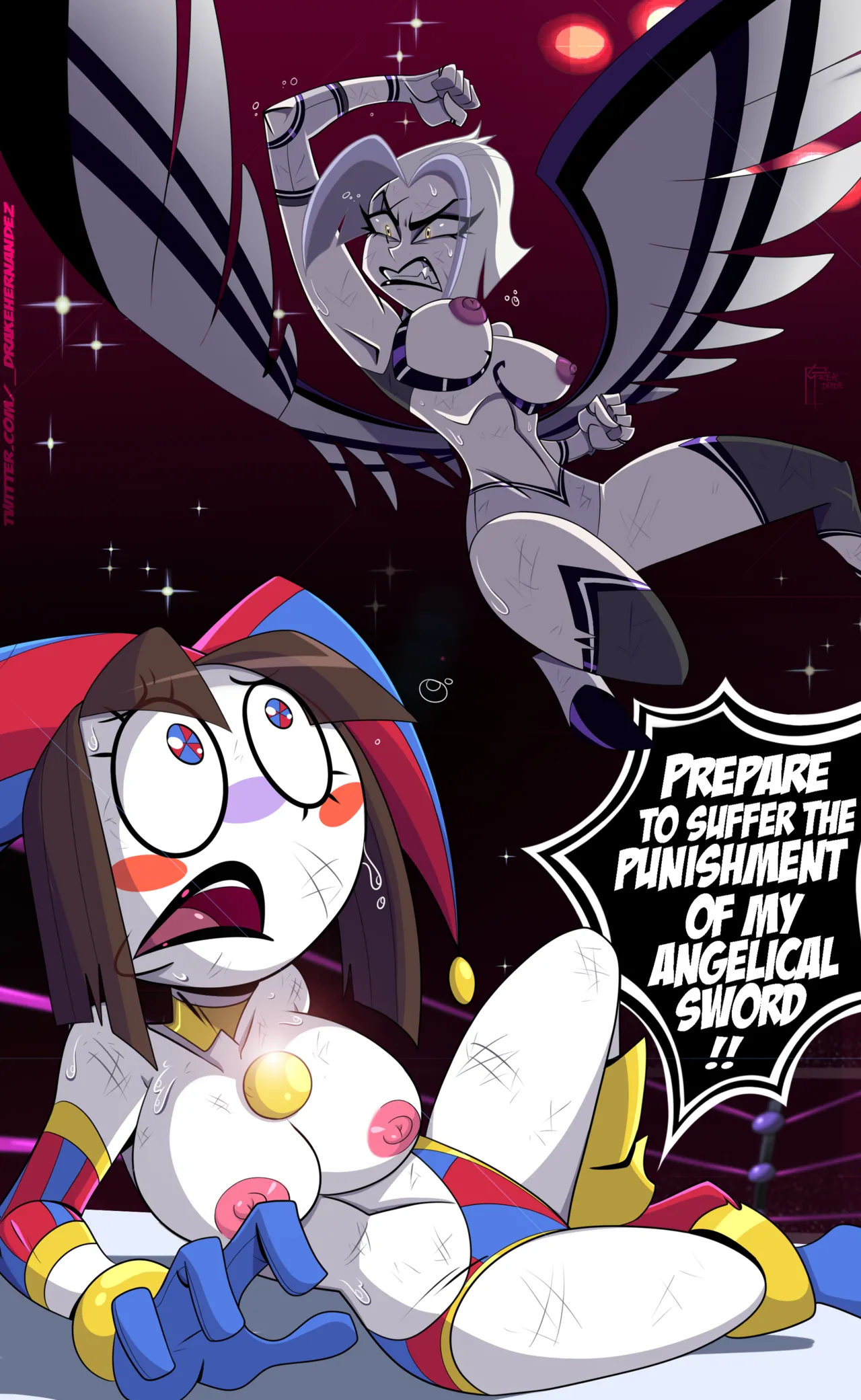 Hazbin Hotel Wrestleverse page 6 full