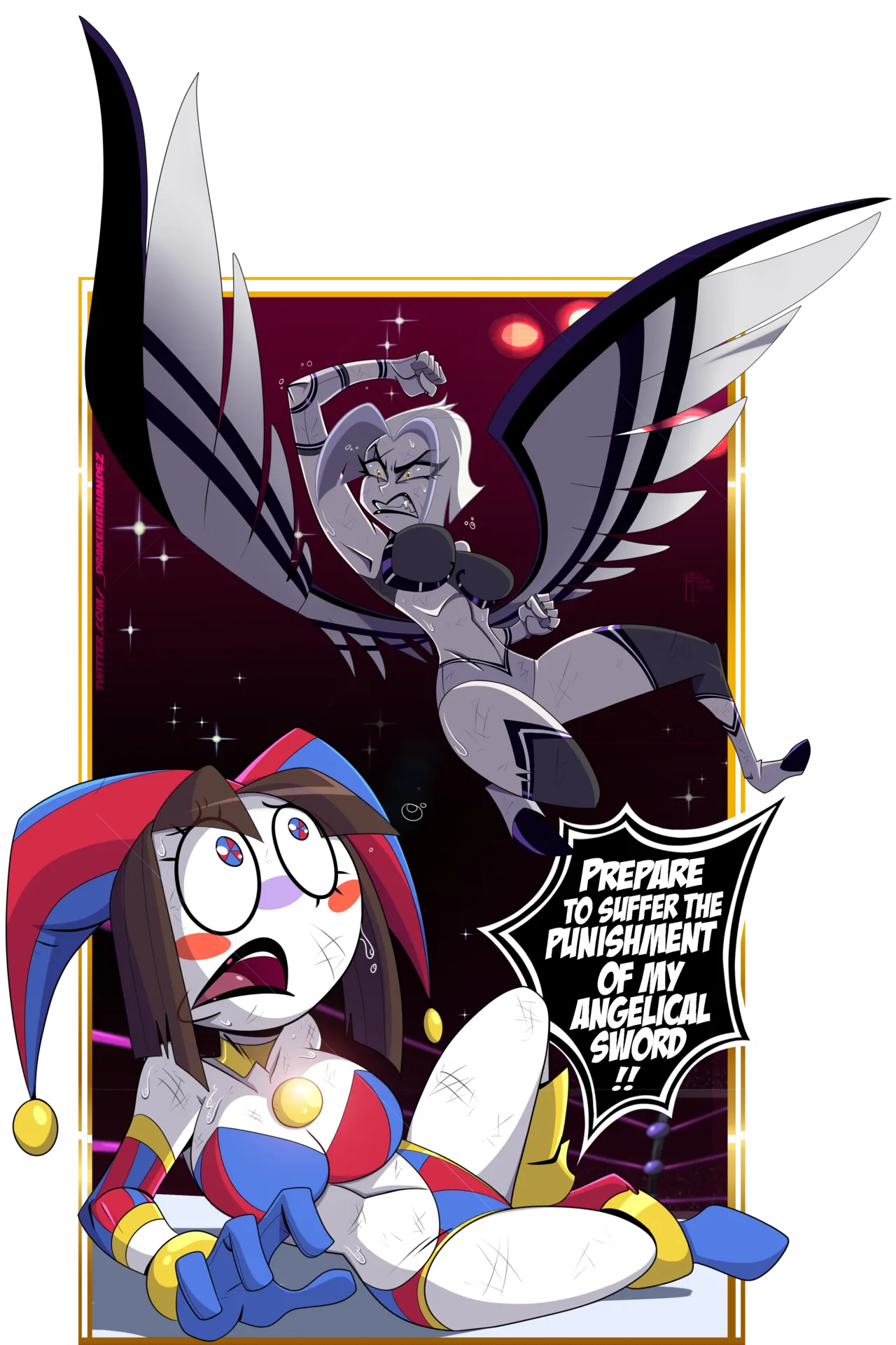 Hazbin Hotel Wrestleverse page 7 full