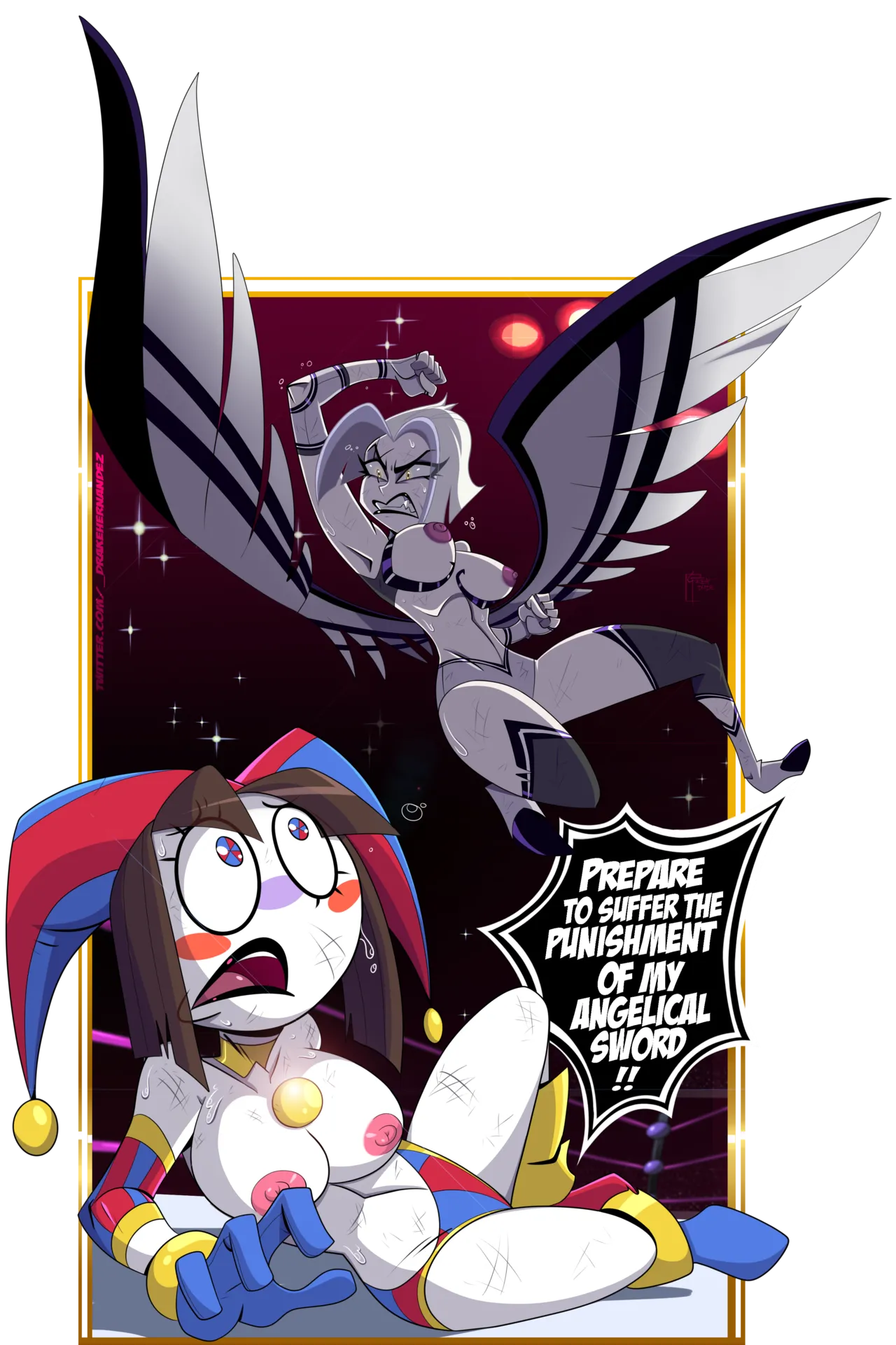 Hazbin Hotel Wrestleverse page 8 full