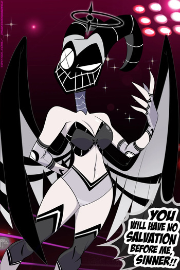 Hazbin Hotel Wrestleverse cover
