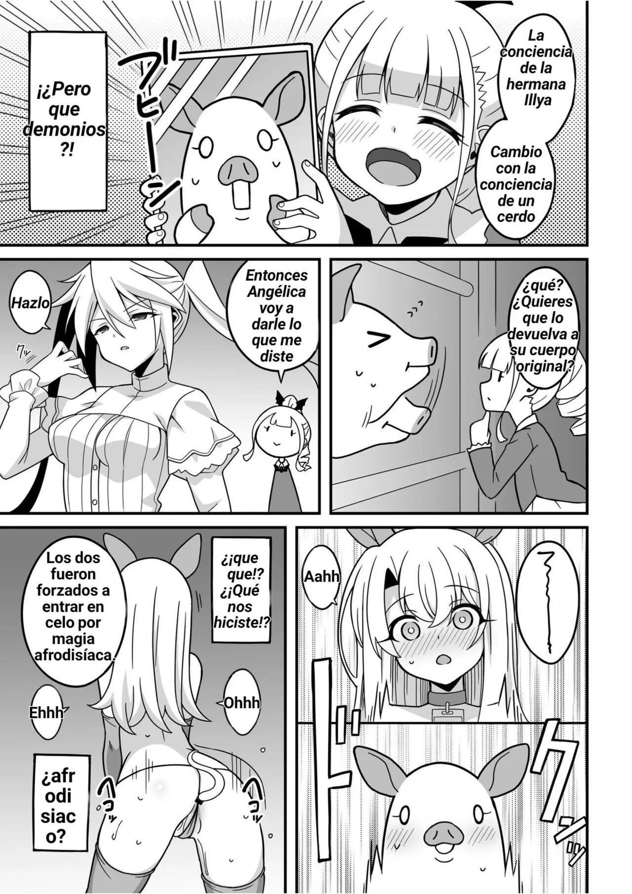 Watashi-tachi Chikan Sarechaimashita | Nos han cambiado de cuerpo page 3 full