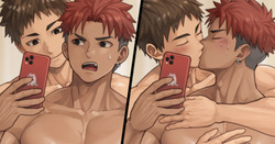 自撮りのはずが