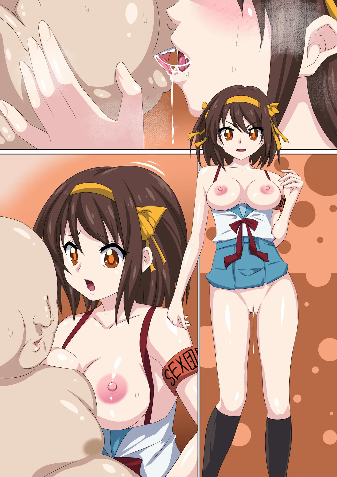 Namaiki na SEX Danchou ga Erasou ni Shinagara Oji-san Chinpo ni Yogari Kuruu www page 10 full