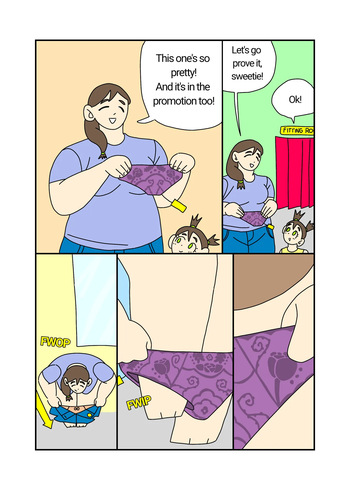MOTHER AND DAUGHTER BUY PANTIES cover