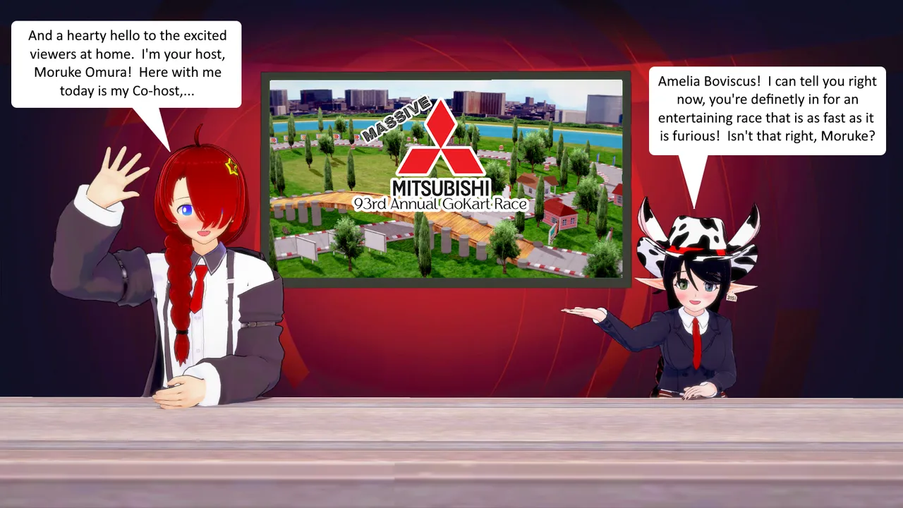 Moruke &amp; Friends: Mitsubishi Go-Karting page 2 full