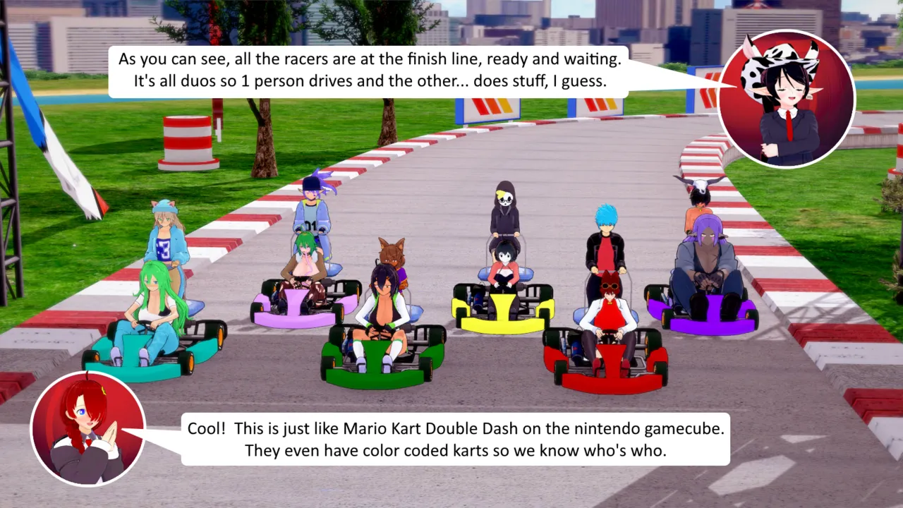 Moruke &amp; Friends: Mitsubishi Go-Karting page 4 full