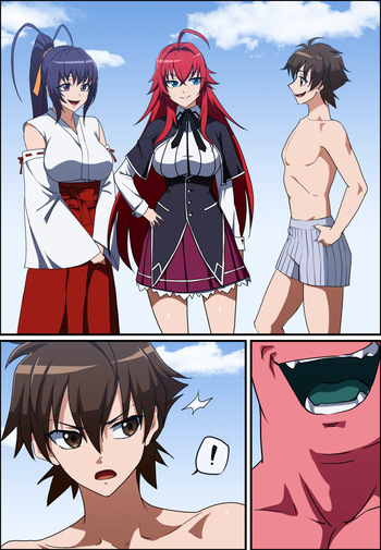 High School D×D  1-2 cover