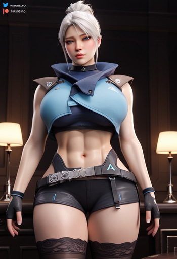 Ko Fi JETT VALORANT x bbc 3D cover