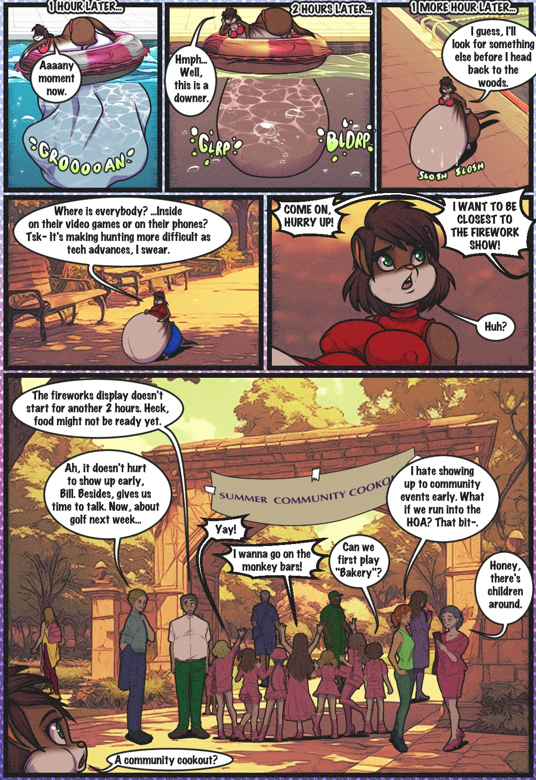 Unite as Stacy Stoat Fat page 3 full