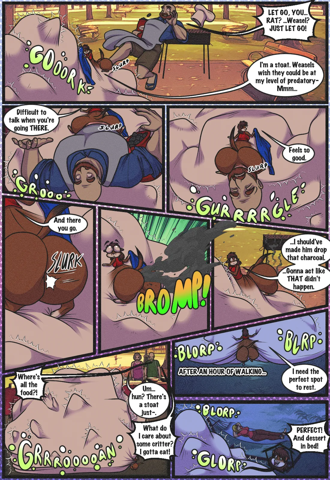 Unite as Stacy Stoat Fat page 8 full