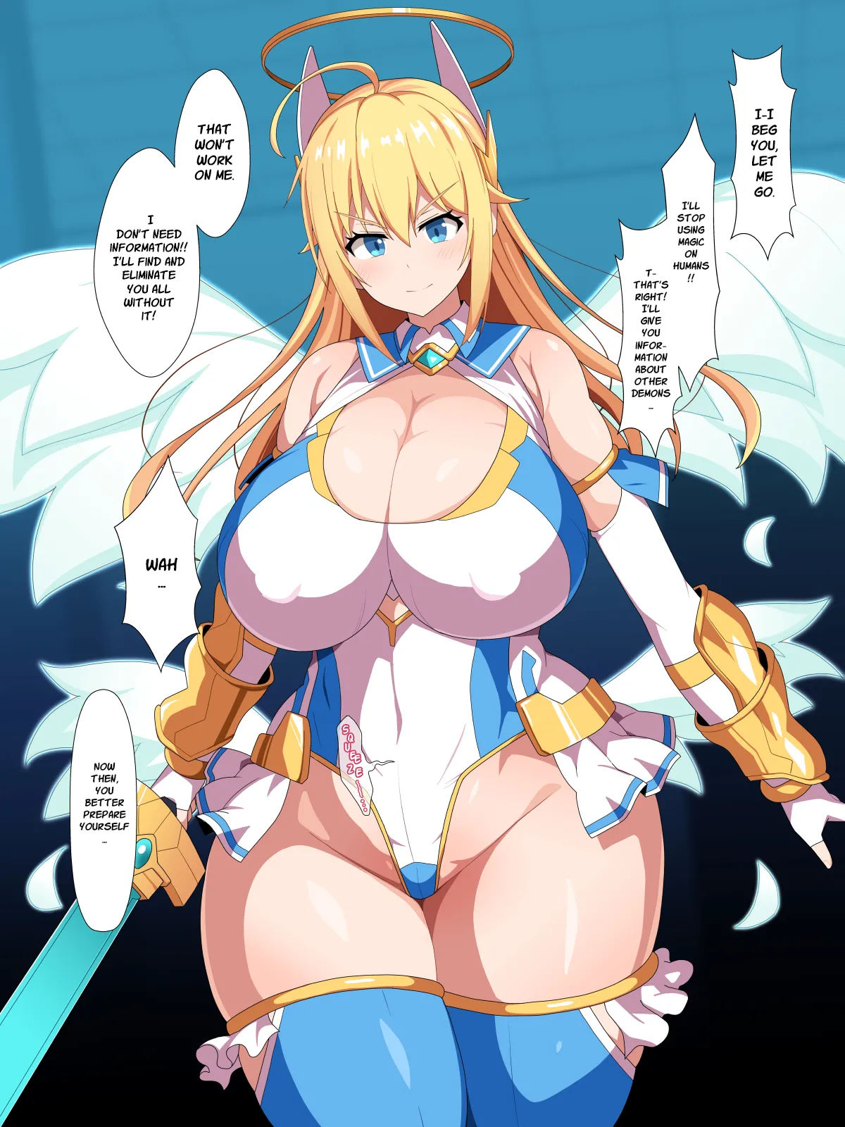 Mahou Tenshi Lil ~ Kisei Slime Gotoki de Taisetsu na Yorishiro no Nikutai o Anal Benki ni Nante Zettai ni Sasenai! ~ page 10 full