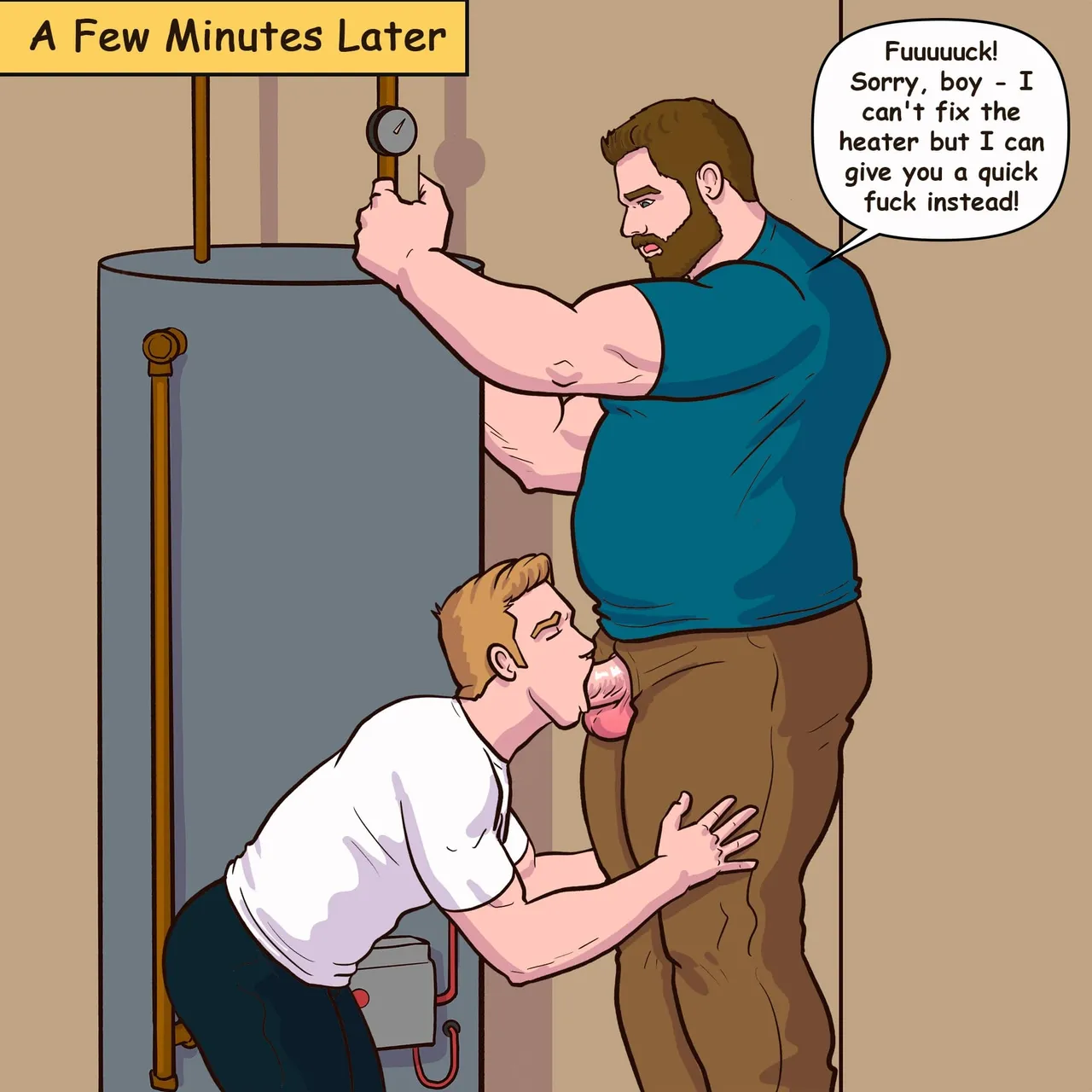 Gabo Artwork Comic 57 - Eric's busy day page 9 full