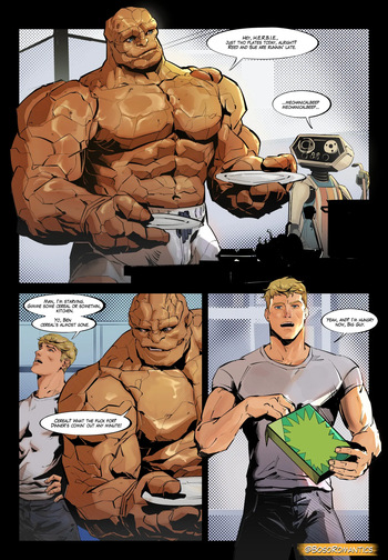 Thing x Human Torch cover