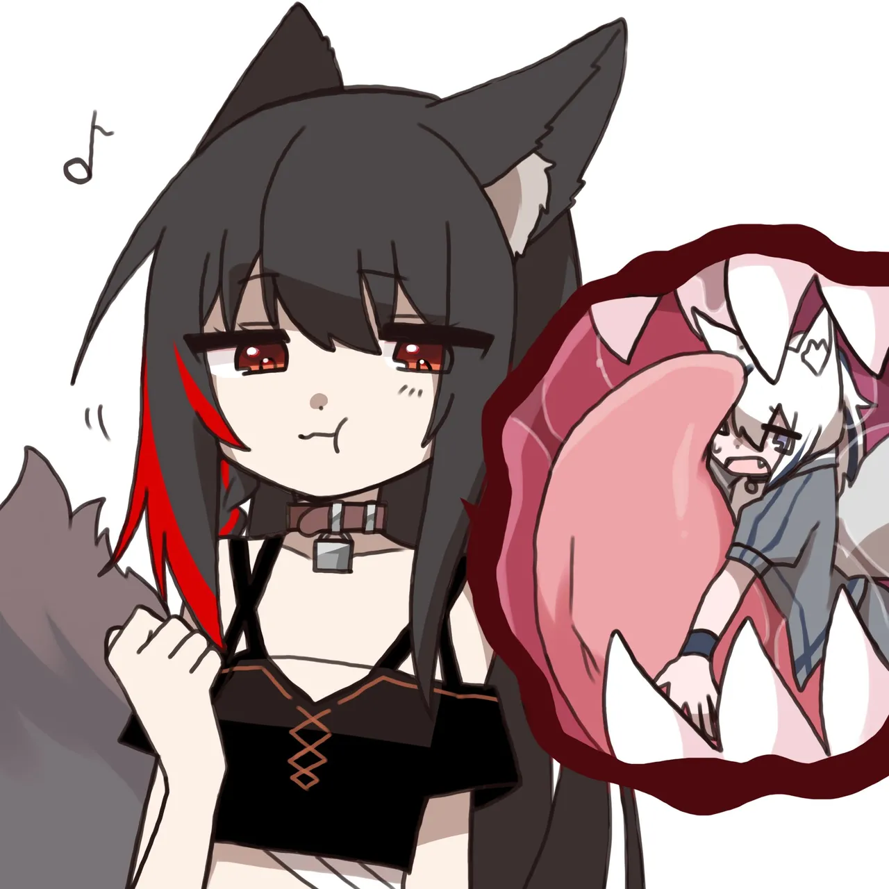 Wolf girl vore page 4 full